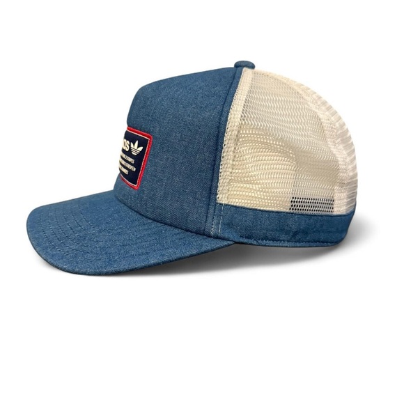 Adidas Classic Blue Denim SnapBack hat - Picture 2 of 7